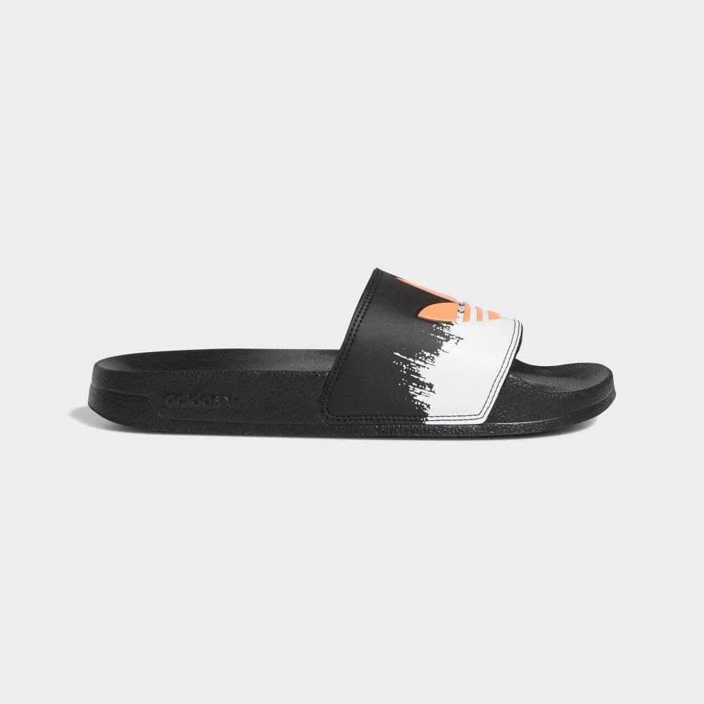 Papuci Adidas Adilette Lite Barbati Romania - Negrii/Corai/Albi FW7569